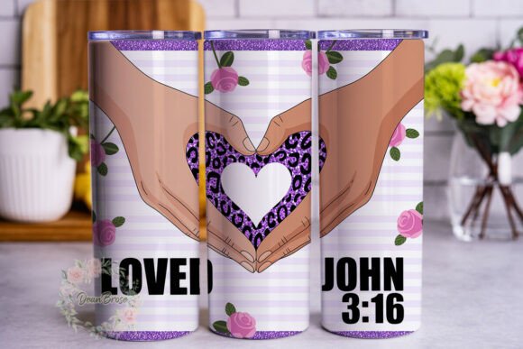 Christian Love Hands 20oz Tumbler Wrap Review