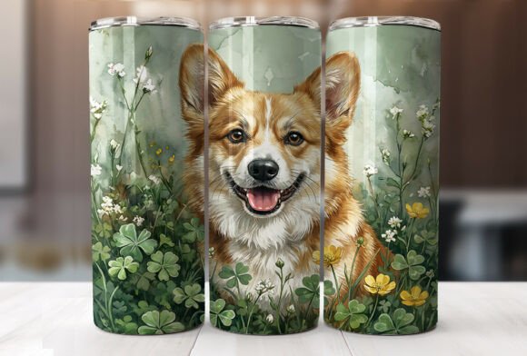Corgi Dog St. Patrick's Day Tumbler Wrap Review
